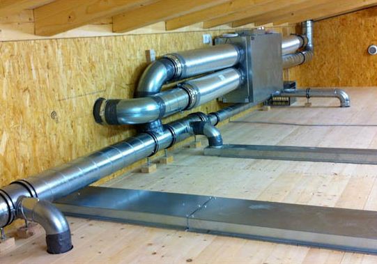 Вентиляция-кондиционирование и отопление. Конструктивные особенности климатических систем здания. Отопление, проветривание и охлаждение