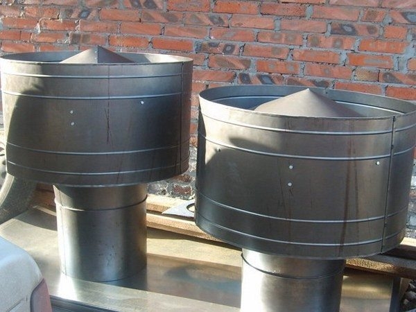 Вентиляционный дефлектор: устройство, принцип действия, монтаж