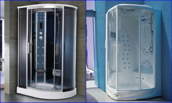 Минимальная и стандартная высота душевой кабины