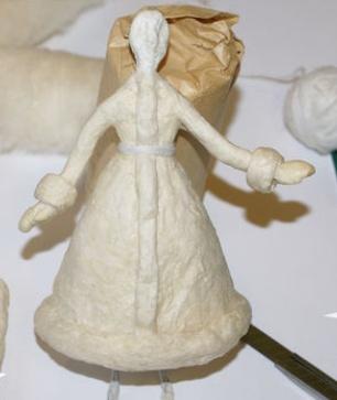 Как сделать поделки из ваты