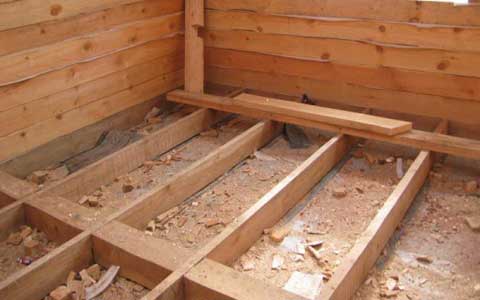 Каким материалом и как провести утепление полов на даче Каким материалом и как провести утепление полов на даче