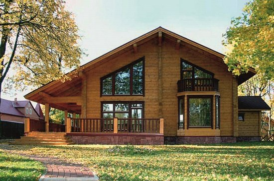 Дома из профилированного бруса в 2019