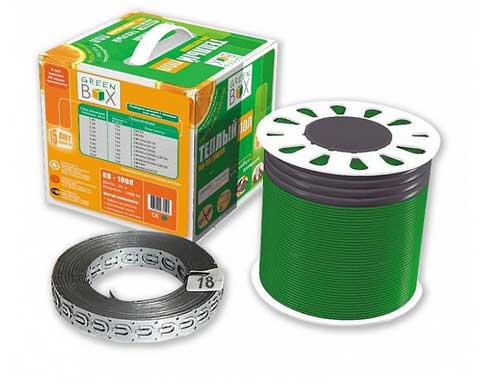 Green Box – теплый пол с катушки Green Box – теплый пол с катушки