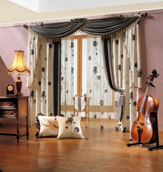 Шторы в деревянном доме — Идеальное оформление современного интерьера (60 фото) Шторы в деревянном доме — Идеальное оформление современного интерьера (60 фото)