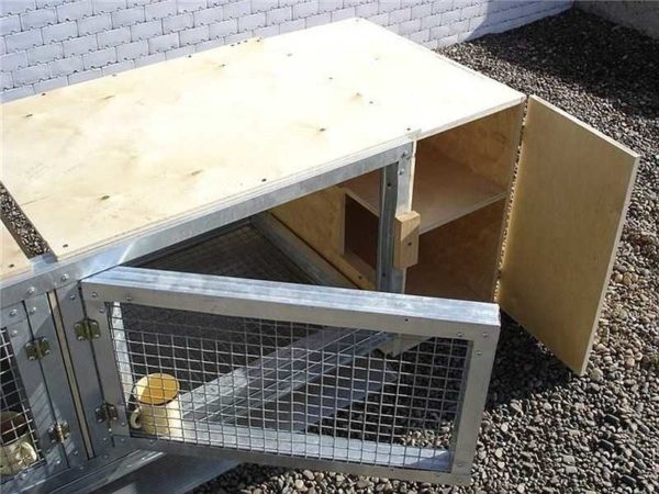 Как сделать крольчатник Как сделать крольчатник