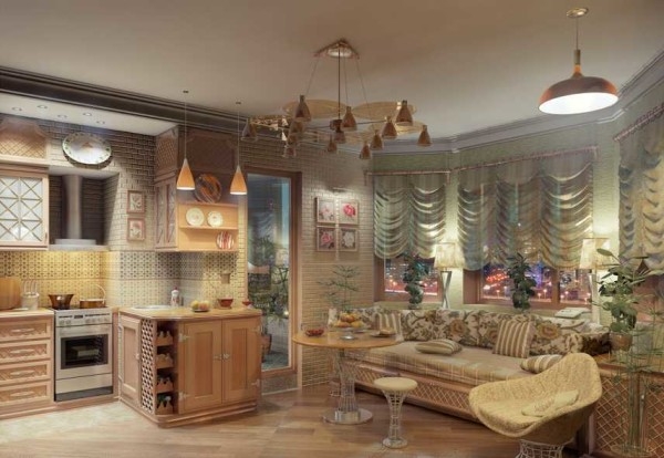 Дизайн кухни-гостиной: разрабатываем сами Дизайн кухни-гостиной: разрабатываем сами