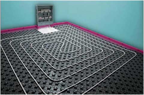 Теплый пол как основное отопление: установка в частном доме