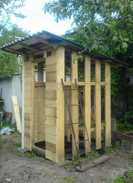 Дачный туалет своими руками пошагово &mdash; инструкция по строительству