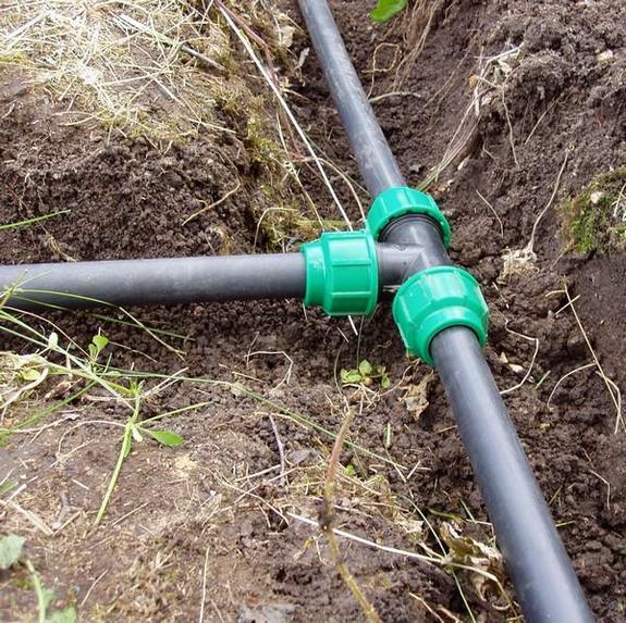 Система полива на даче из пластиковых труб