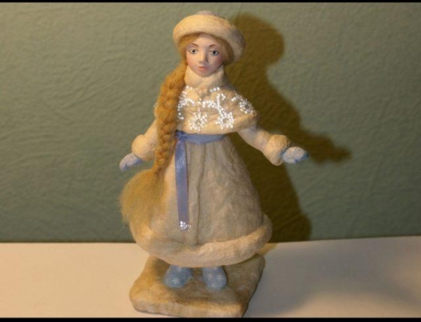 Как сделать поделки из ваты