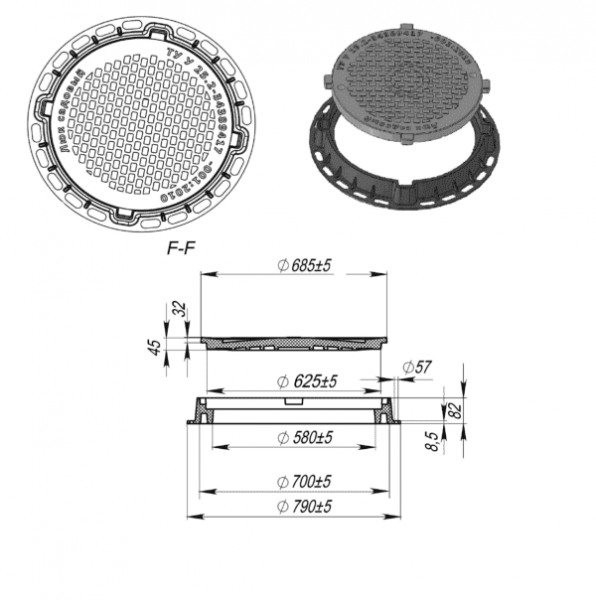Особенности использования пластиковых крышек для колодца Особенности использования пластиковых крышек для колодца
