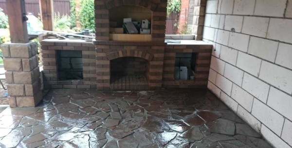 Строим кирпичную беседку, из бута или строительных блоков Строим кирпичную беседку, из бута или строительных блоков