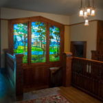 Использование витражей в современном интерьере