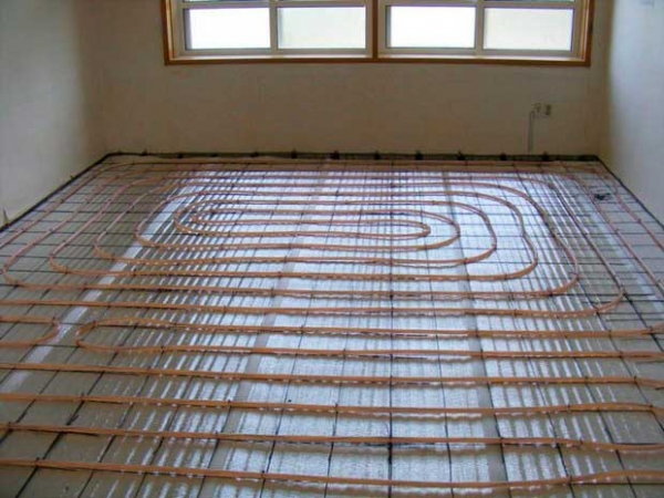 Тёплый пол под линолеум: установка и схема подключения Тёплый пол под линолеум: установка и схема подключения