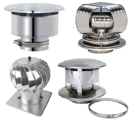 Вентиляционный дефлектор: устройство, принцип действия, монтаж