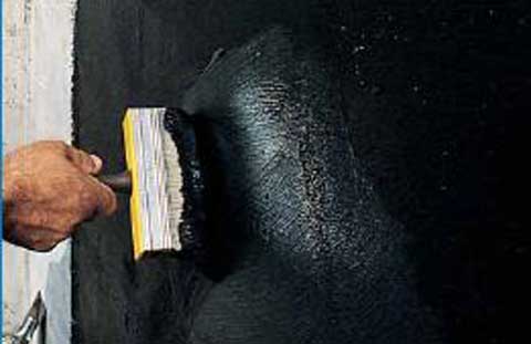 Защита от капиллярной влаги — обмазочная гидроизоляция Защита от капиллярной влаги — обмазочная гидроизоляция