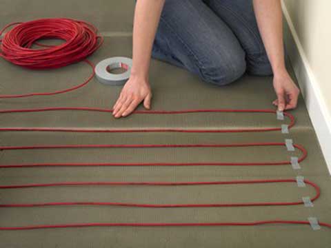 Как сделать теплый пол на кухне самостоятельно