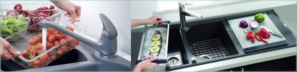 Удобные приспособления для раковины для хозяек Удобные приспособления для раковины для хозяек