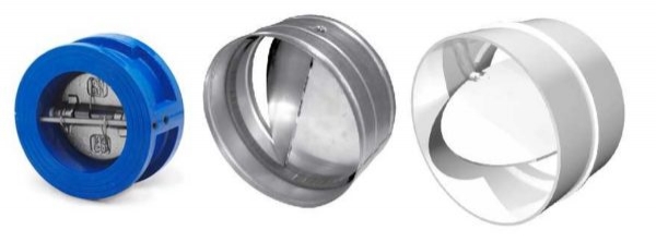 Вентиляционный обратный клапан: назначение, виды, установка