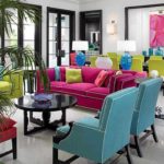 С чем и как сочетать цвет фуксия при оформлении интерьера