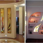 Использование витражей в современном интерьере