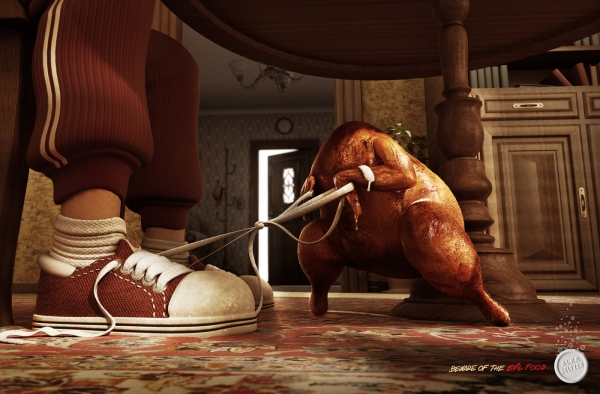 Куры в рекламе и рекламные ролики с участием курицы