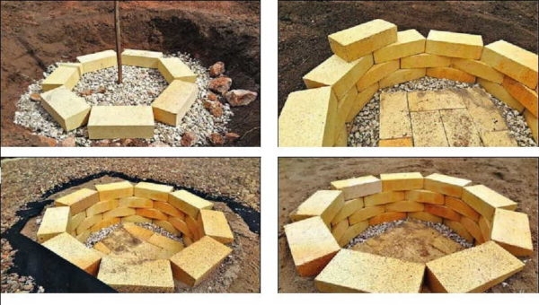 Как сделать костровище на даче, во дворе