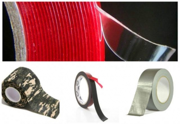 Применение и правила выбора двухстороннего скотча Применение и правила выбора двухстороннего скотча