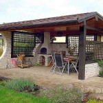 Строим кирпичную беседку, из бута или строительных блоков Строим кирпичную беседку, из бута или строительных блоков