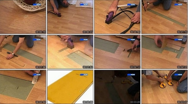 Ремонт пола из ламината: как недопустить деформации и царапин Ремонт пола из ламината: как недопустить деформации и царапин