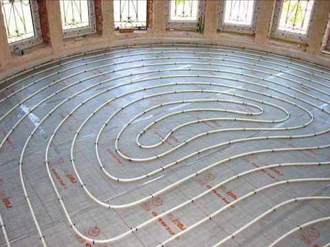 Расчет теплоотдачи теплого водяного пола и мощности Расчет теплоотдачи теплого водяного пола и мощности