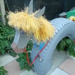 Поделки из покрышек: клумбы, цветники, фигуры, садовая мебель Поделки из покрышек: клумбы, цветники, фигуры, садовая мебель