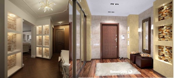 Свет в прихожей и коридоре Свет в прихожей и коридоре