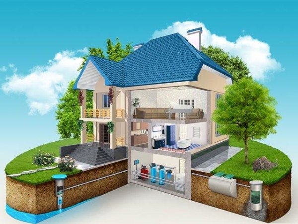 Как правильно проектируется и устанавливается водопровод и канализация в частном доме