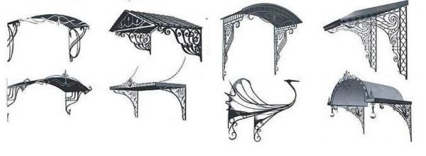 Делаем навес (козырек) над крыльцом частного дома Делаем навес (козырек) над крыльцом частного дома