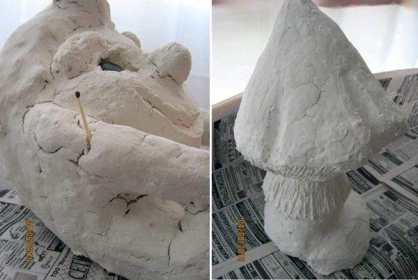 Как сделать фигурки, скульптуры для сада и участка