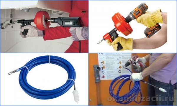 Сантехнический трос для прочистки канализации: как выбрать и пользоваться