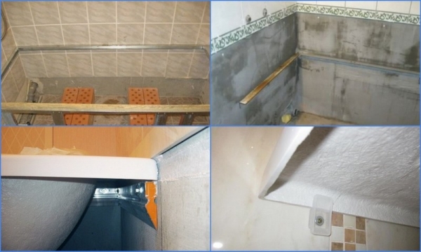 Как установить акриловую ванну &mdash; обзор самых эффективных методов