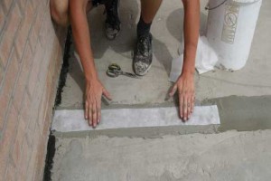 Гидроизоляция перед устройством наливного пола Гидроизоляция перед устройством наливного пола