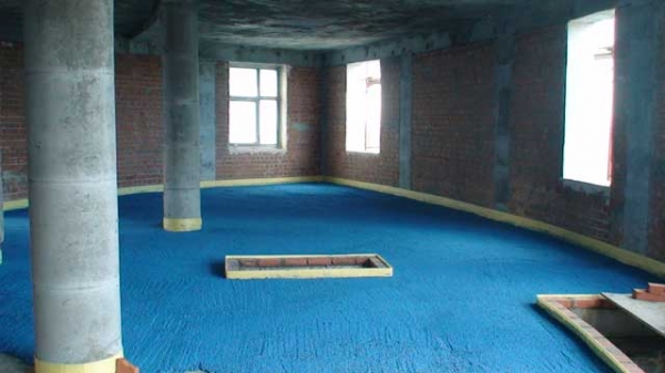 Выравнивающее покрытие для звукоизоляции Шумопласт: технология укладки