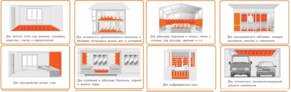 Инфракрасная пленка для отопления: преимущества, область применения и монтаж Инфракрасная пленка для отопления: преимущества, область применения и монтаж