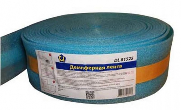 Для чего нужна самоклеющаяся демпферная лента: для стяжки, отмостки Для чего нужна самоклеющаяся демпферная лента: для стяжки, отмостки