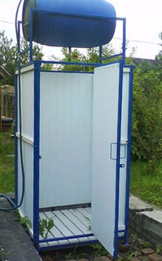 Емкости для душа на дачу — что нужно знать Емкости для душа на дачу — что нужно знать