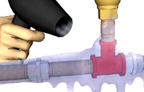 Как разморозить пластиковую трубу водопровода под землей и на поверхности