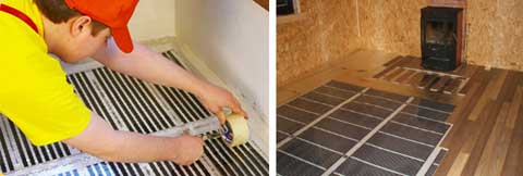 Какой теплый пол уложить под ламинат: особенности и преимущества