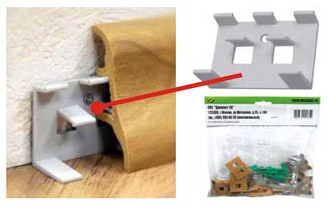 Как крепить напольный пластиковый плинтус: способы установки Как крепить напольный пластиковый плинтус: способы установки