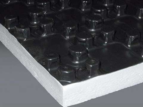 Маты для водяного теплого пола из пенополистирольных плит Маты для водяного теплого пола из пенополистирольных плит