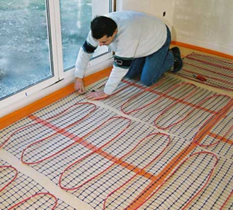 Теплый пол Russian Heat под керамическую плитку