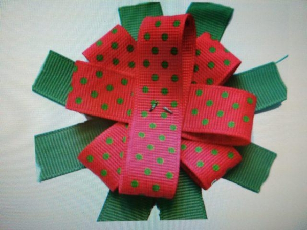 Как правильно сделать бант на елку из ленты
