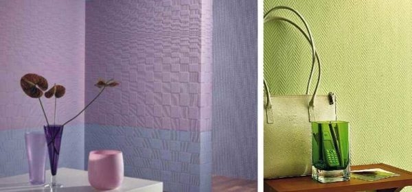 Как наклеить стекловолоконные обои